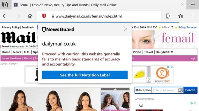 Uk Daily Mail Demands Browser Warning U Turn Ghanamatters